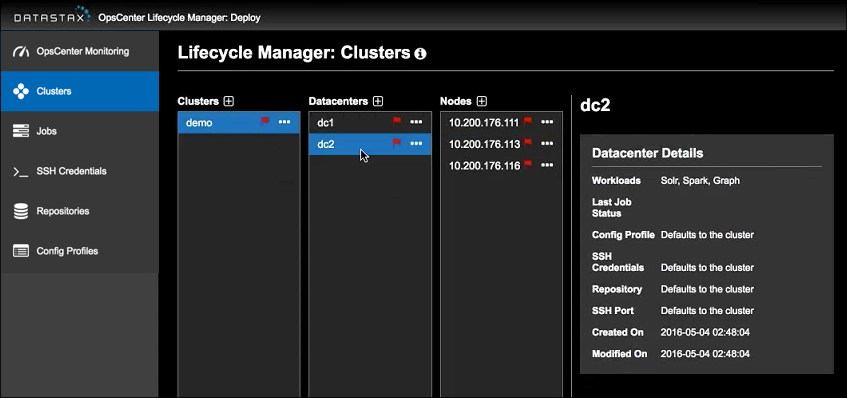 opscLCMclustersPreJobRun
