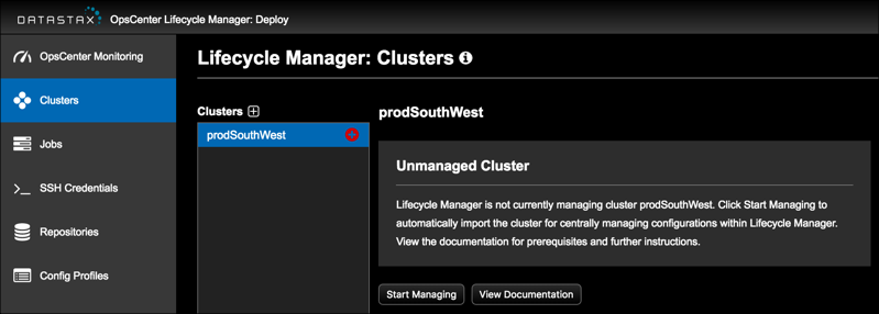 opscLCMstartManaging