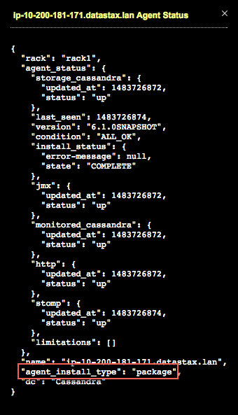 opscAgentStatusDetailsJson