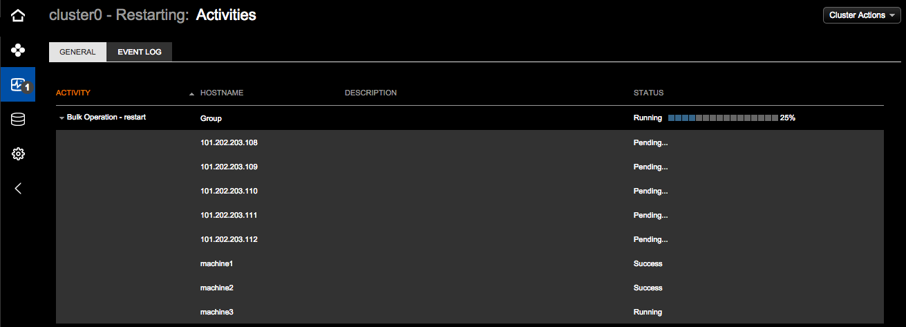 opscRollingRestartActivitiesStatus