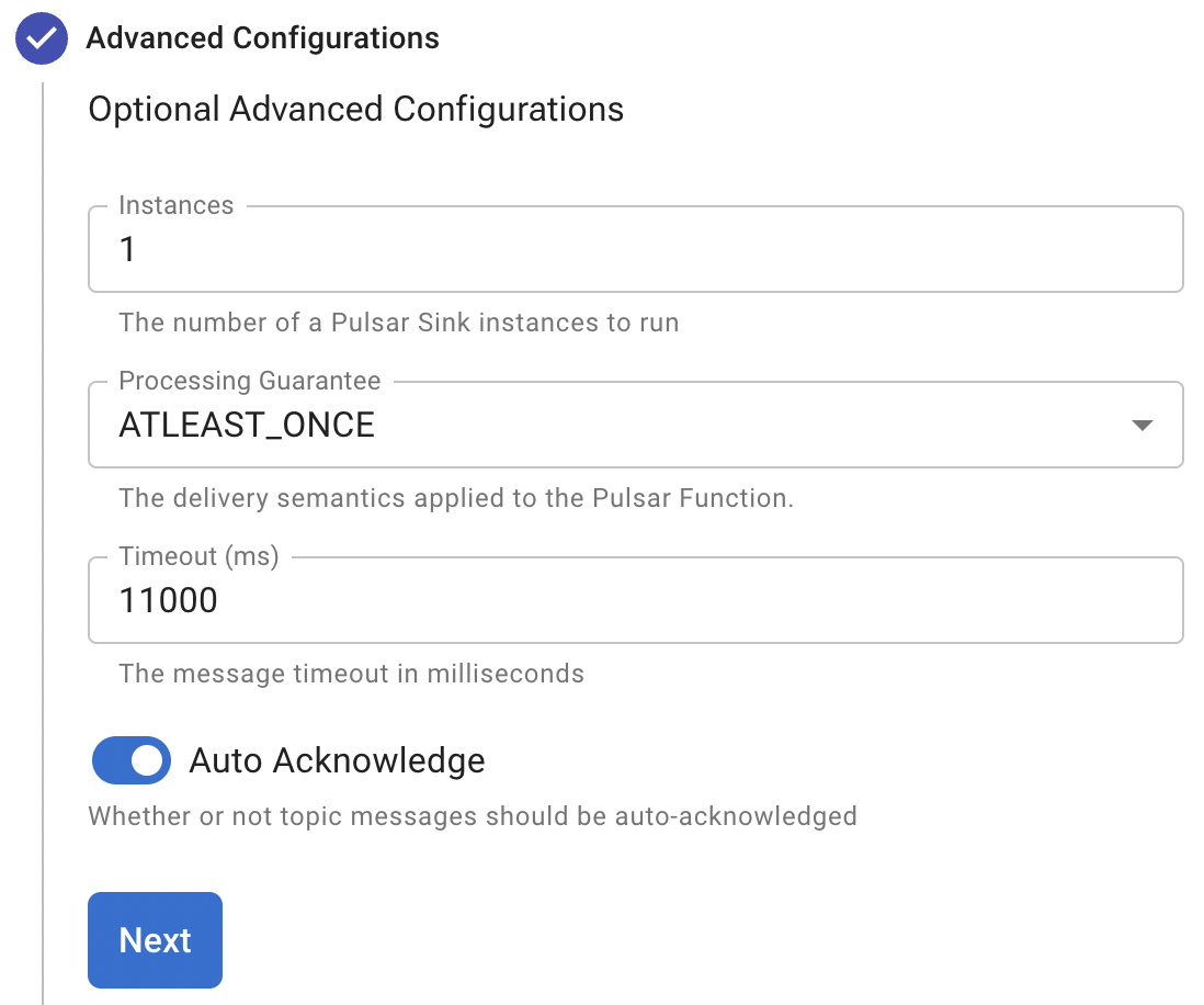 Advanced Configuration